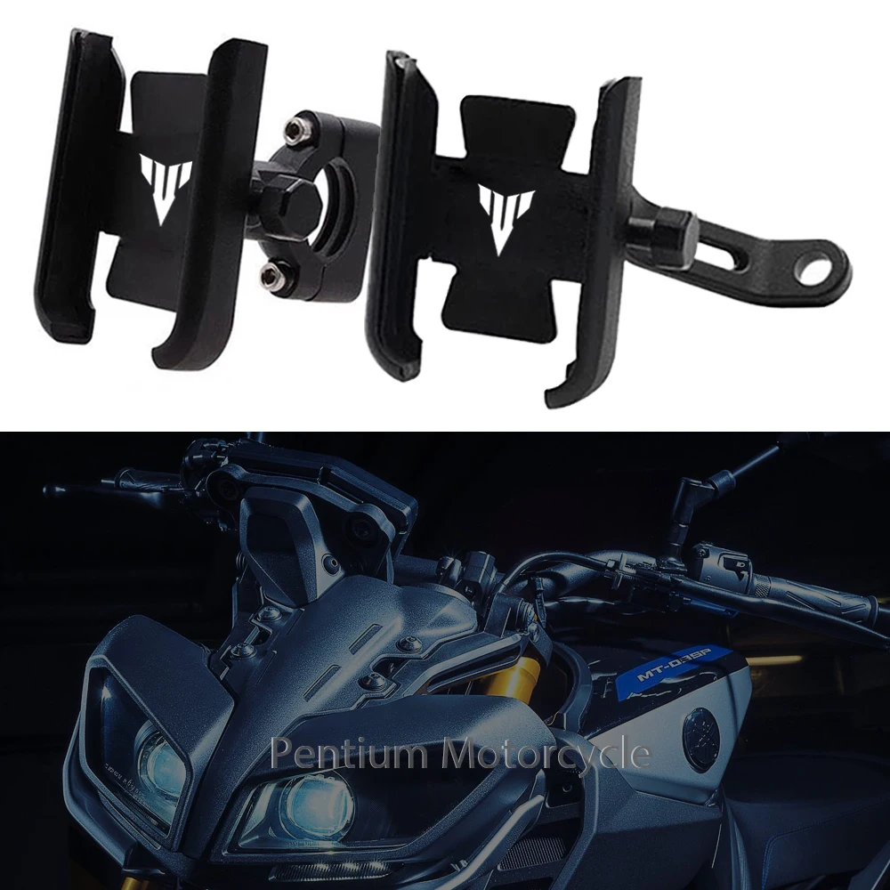 Motorcycle Mobile Phone Holder Handlebar GPS Stand Navigation Bracket For YAMAHA MT09 Tracer 700 GT Tracer900GT Tracer700 FZ-07