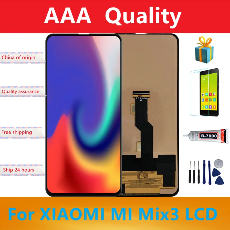 Mix3 Lcd  For Xiaomi Mi Mix3 LCD Display Touch Screen Digitizer Assembly For Xiaomi Mi Mix 3 MiMix3 Lcds