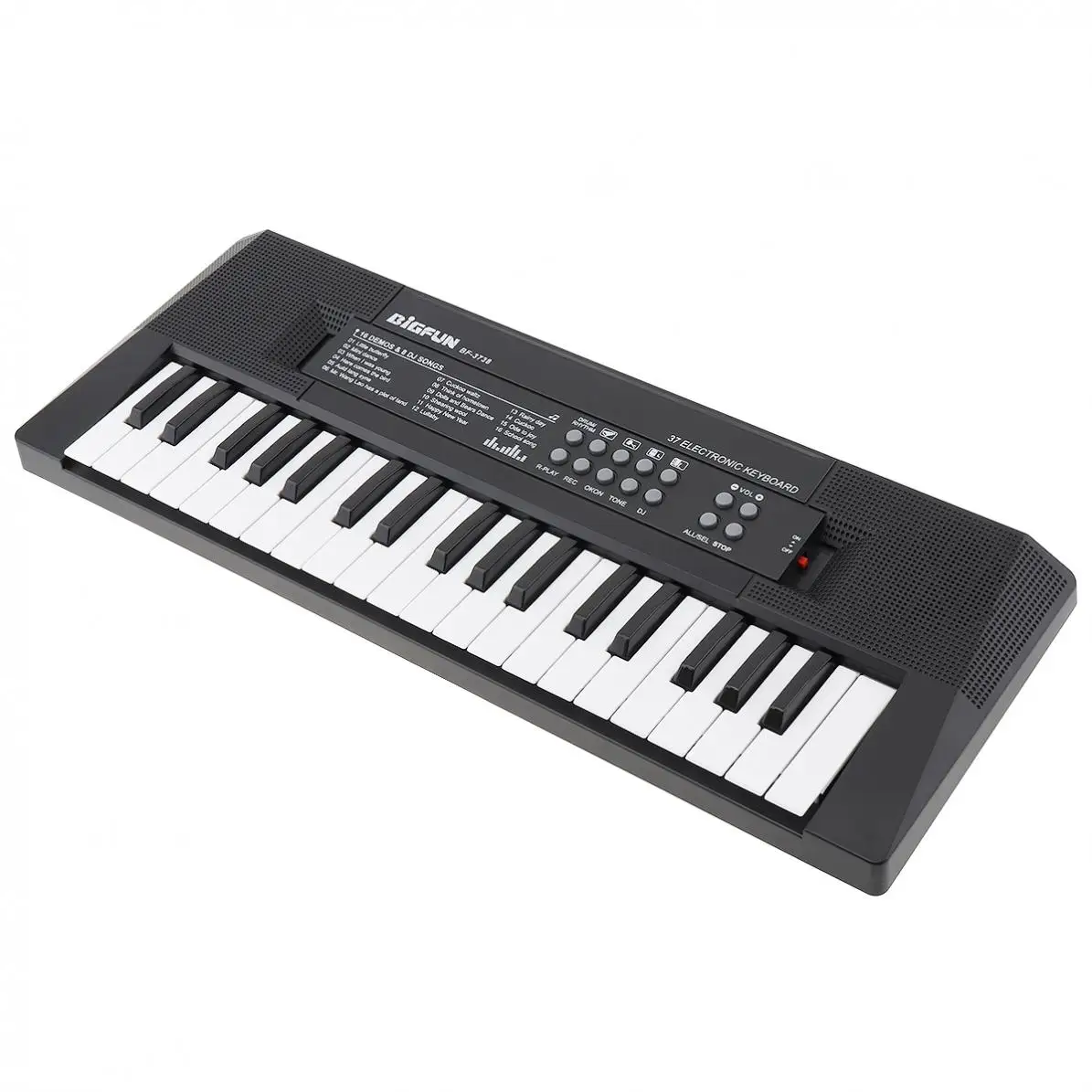 37 Keys Electronic Keyboard Piano Digital Music Key Board with Microphone Children Gift Wonderful Musical Enlightenment