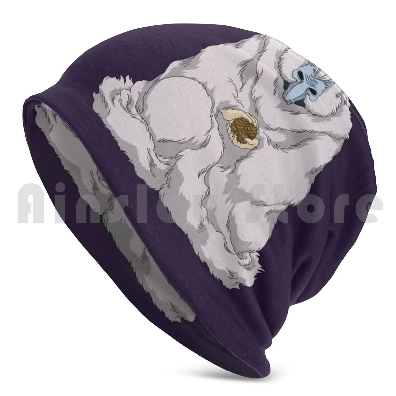 Naraku Beanies Knit Hat 1629 Beanies Print Inuyasha Kagome Higurashi Sango Shippo Miroku Hanyou Priestess