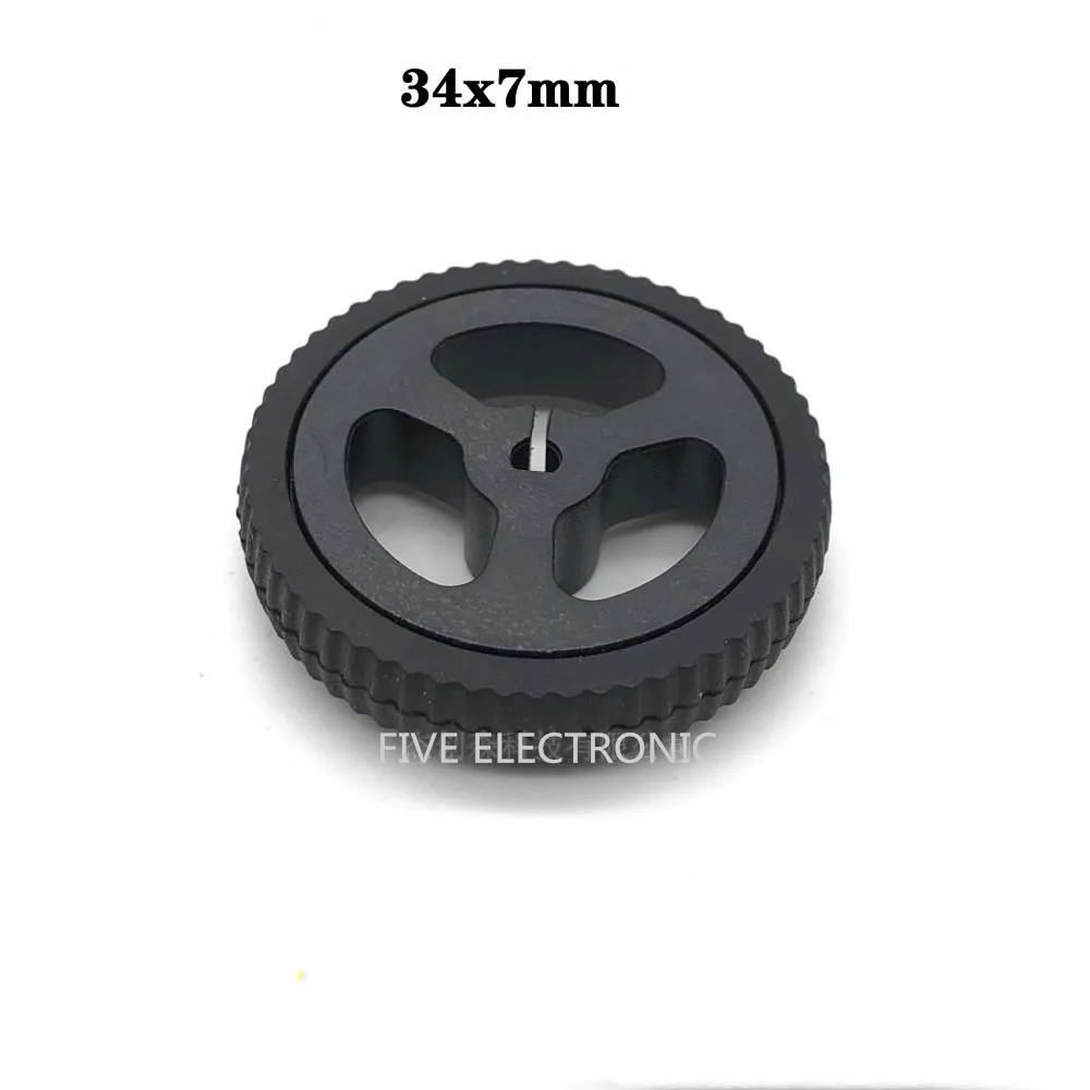 GA12-N20 Geared Motor Wheel Tires,34mm D-shaped hole Rubber Wheel Mini Small wheel(Tire Only)