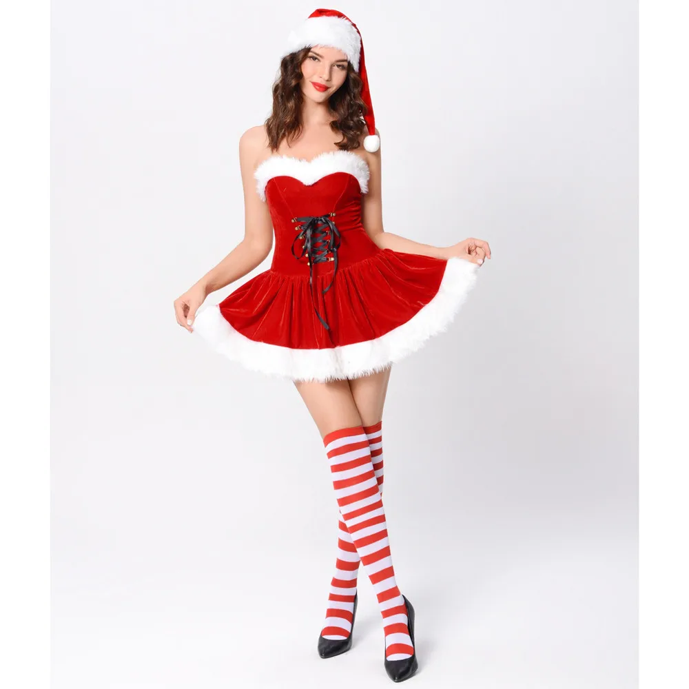Sexy Christmas Costumes Sexy Clothing Costume Women Christmas Dress for Ladies One size Cute Festival Costumes Suit Disfraces