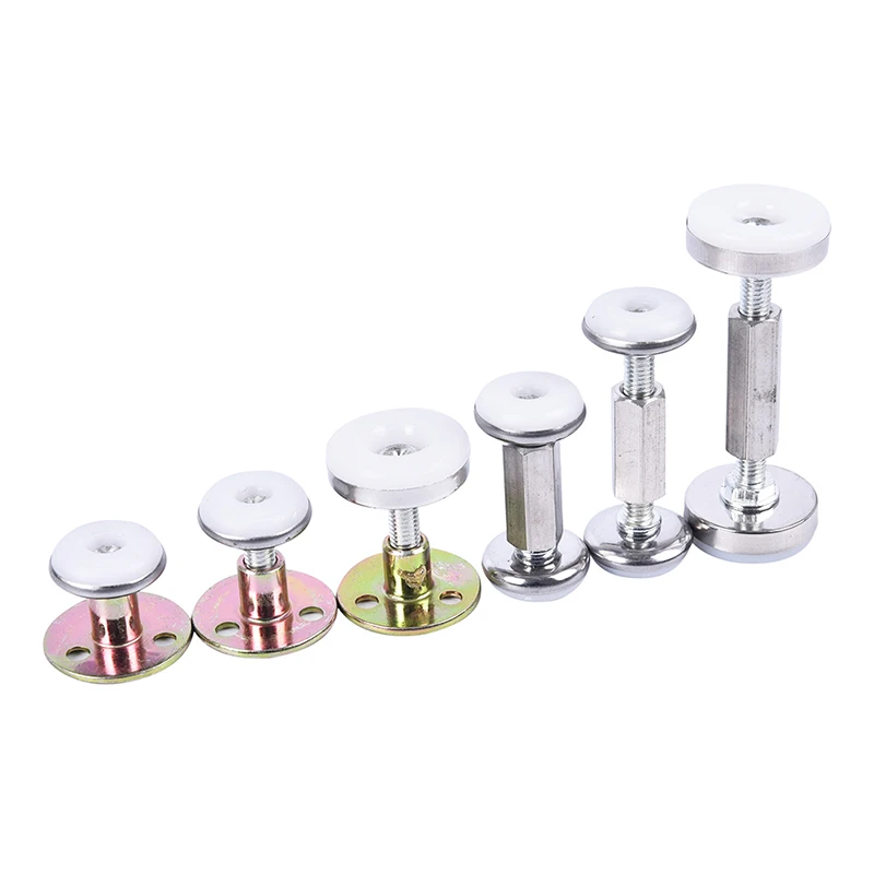 Verstelbare Meubilair Vaste Beugel RV Legering Muur Giường Ổn Định Zelfklevende Deur Chặn Chống Phần Cứng