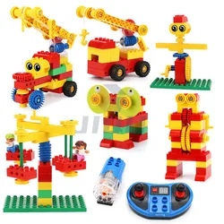 High-Tech Bulk Parts 9656 Educational Learning MOC Big Size Particle Building Blocks Set Compatible Power Function Set Kids Toys