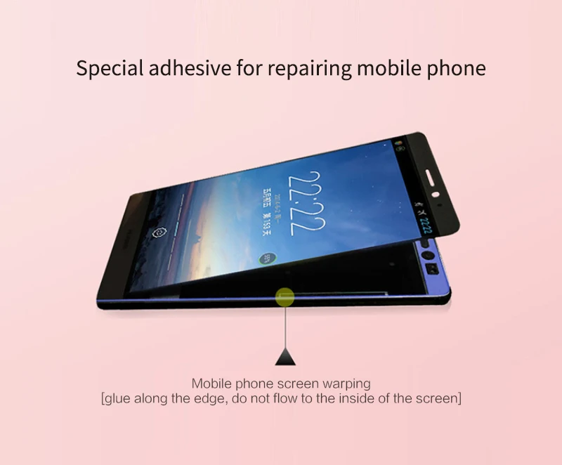 15ml T9000 Super Glue Acrylic Glue DIY Jewelry Adhesive Glue Multi-function Mobile Phone Screen Repair Glue Transparent Sealant