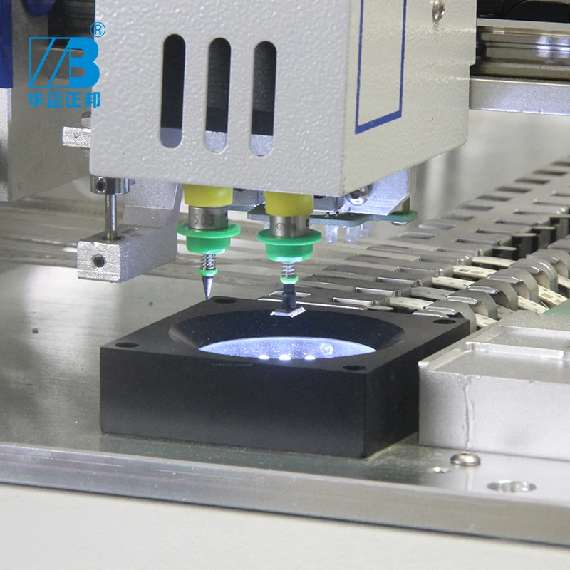 ZB3245TS High Speed Precision Smt Pick And Place Machine Desktop 2Head Pcb Assembly Machines LED Making Machine With 3 Camera