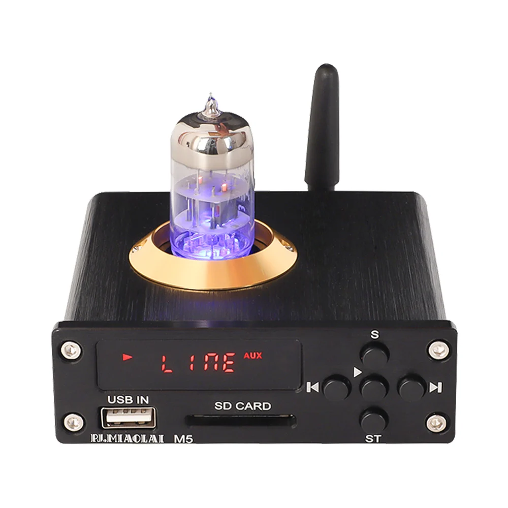 Мини-усилитель PJ.MIAOLAI, Bluetooth 5,0, 6N3