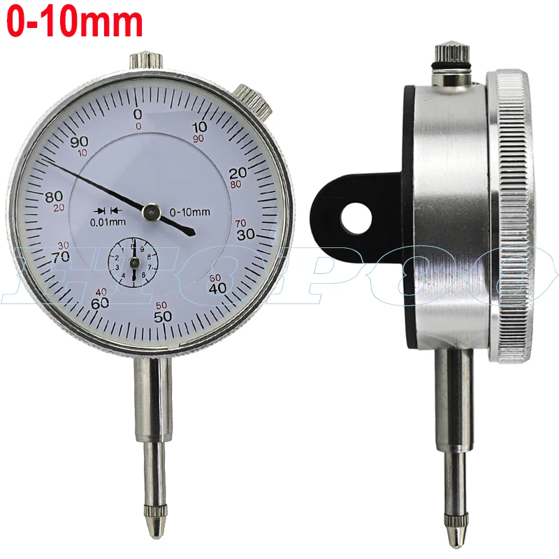 0-10mm 0-25mm 0-30mm 0.01mm Dial Indicator Gauge Meter Precise Indicator Gauge measure instrument Tool dial gauge micrometer