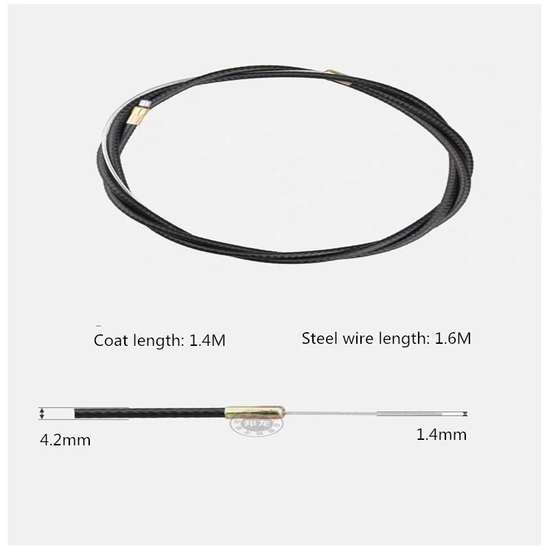 Throttle Cable for 2.5cm tube Air-cooled diesel gasoline engine micro-tiller 168F 170F 173F 178F 186FA 188F Throttle switch