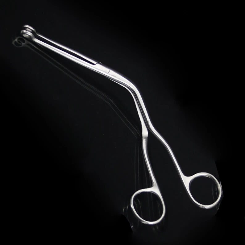 For 1PCS Tracheal Intubation Forceps Tracheal Tube Forceps Anesthetic Instrument Forceps