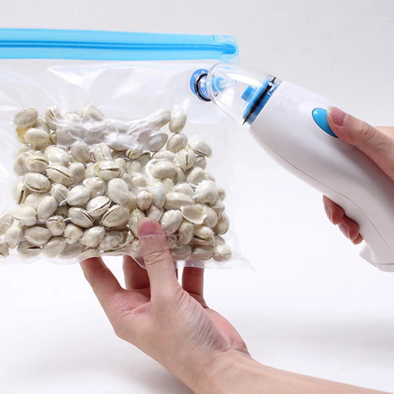 آلة ختم الفراغ المحمولة المنزلية ، آلة تغليف الفراغ الكهربائية للأغذية