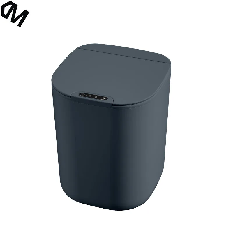 Smart Sensor Trash Can Electronic Automatic Household Bathroom Toilet Waterproof Narrow Seam Sensor Bin