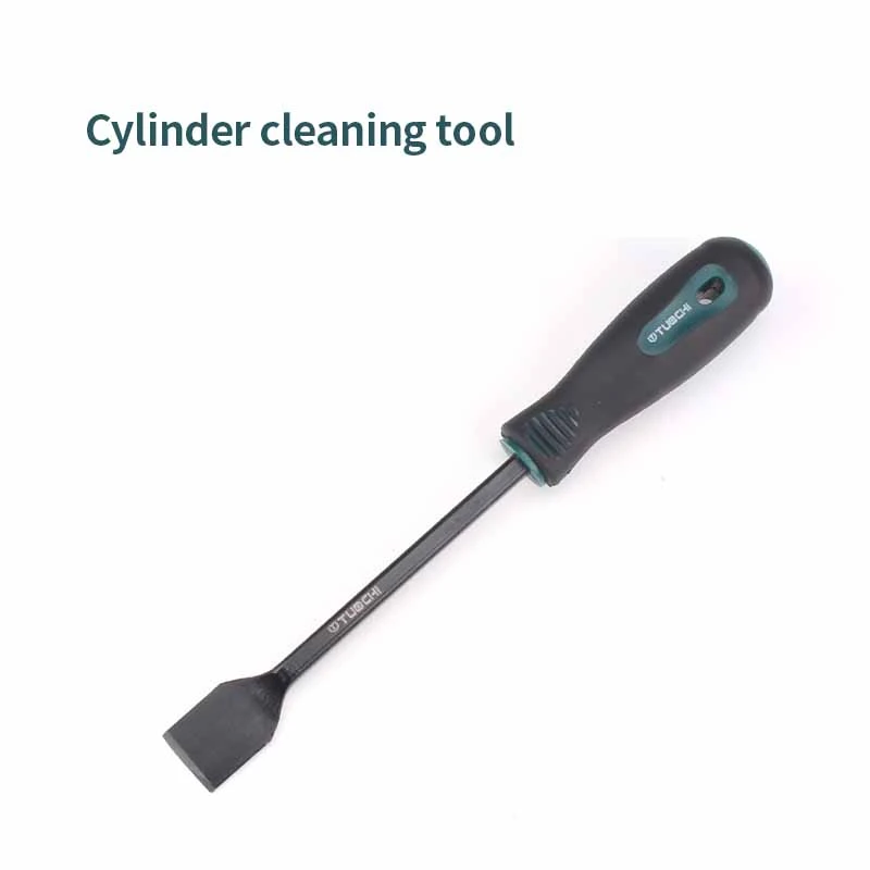 Car Repair Professional Cylinder Blade CR-V Forged Cylinder Sealant Oil And Dirt Cleaning Tool Auto Repair Specifical Tools