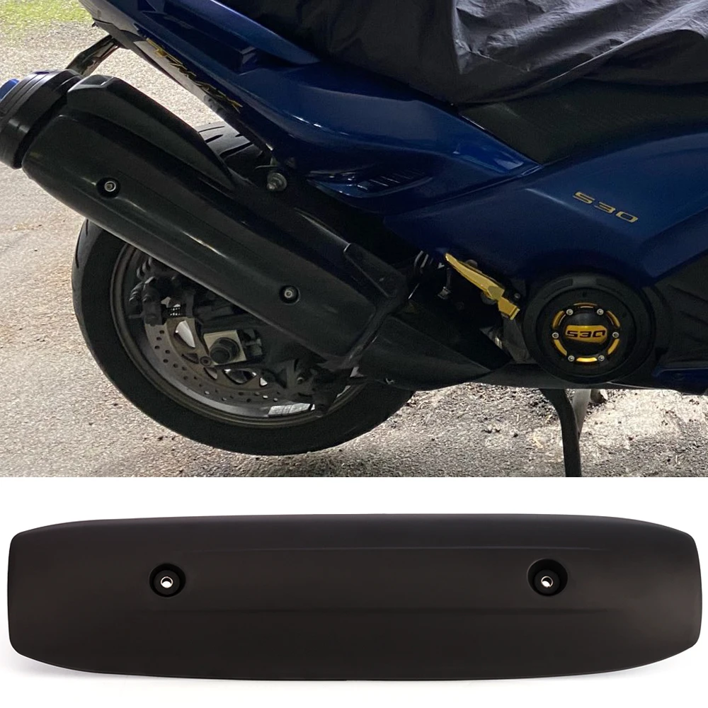 

Motorcycle Muffler Exhaust Pipe Cover Cowl For Yamaha TMAX500 TMAX530 T MAX T-MAX TMAX 500 530 2012 2013 2014 2015 2016 Scooter