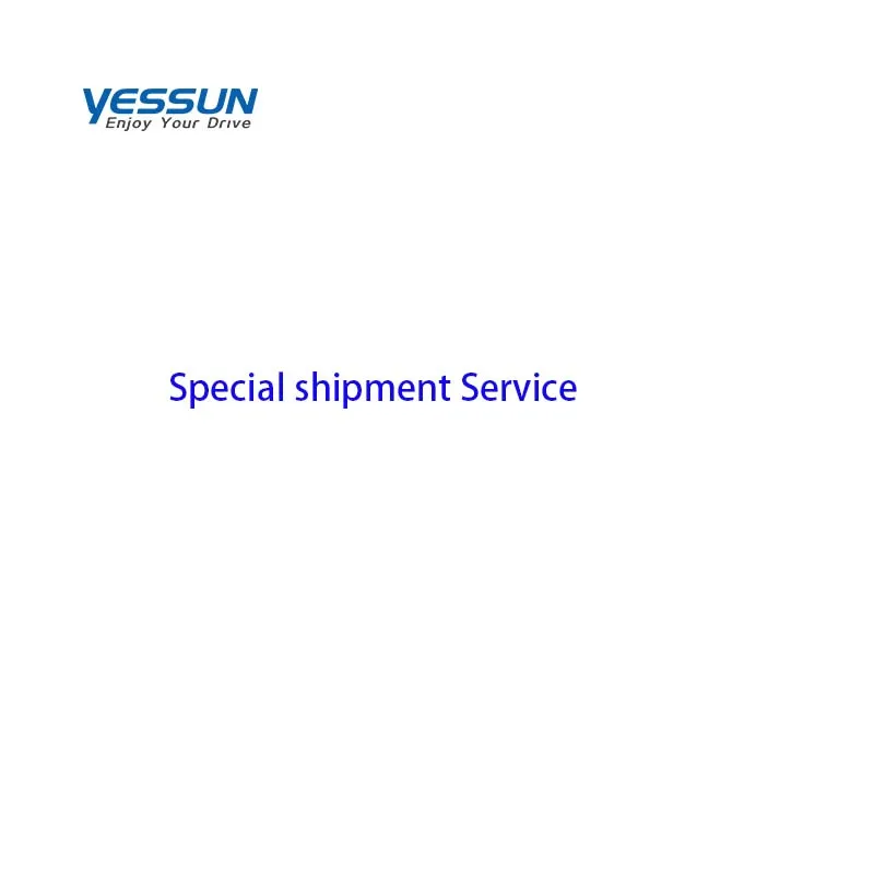 Special shipment service