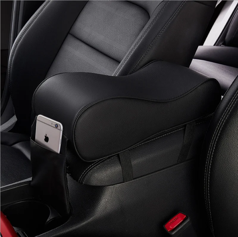 Car Armrests Cover Pad Console Arm Rest Pad For Nissan j11 j10 Juke X-trail T32 Qashqai tiida Sunny March Murano Geniss Koleos