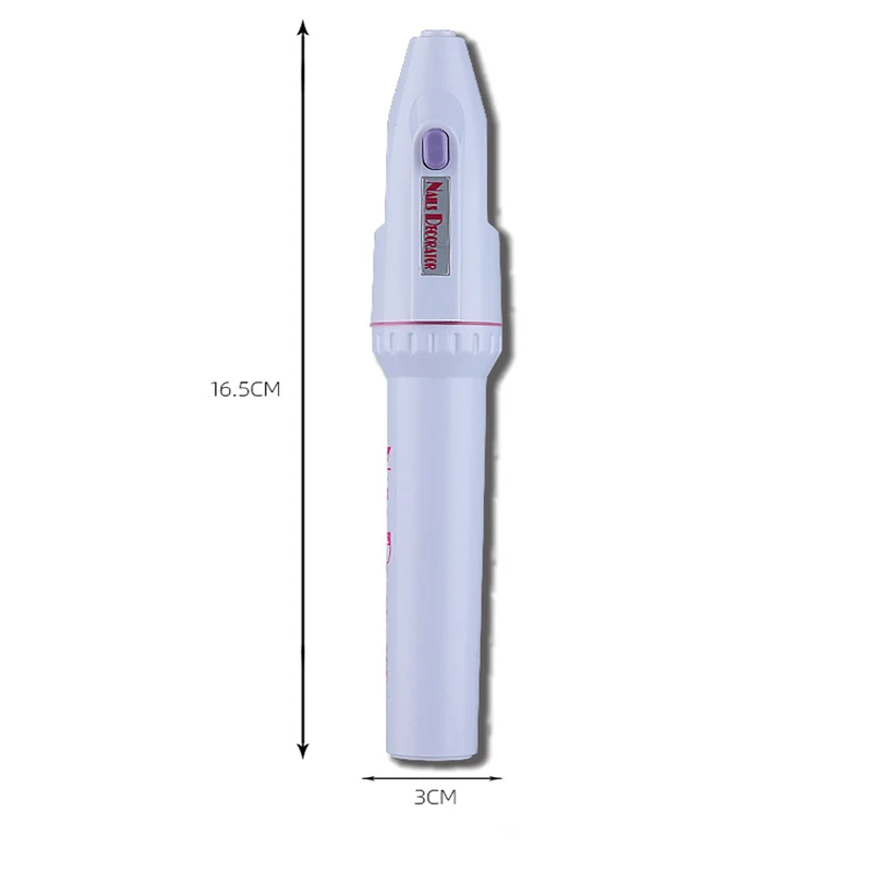 The polishing tool of portable electric fingernail grinder is provided with 5 grinding heads