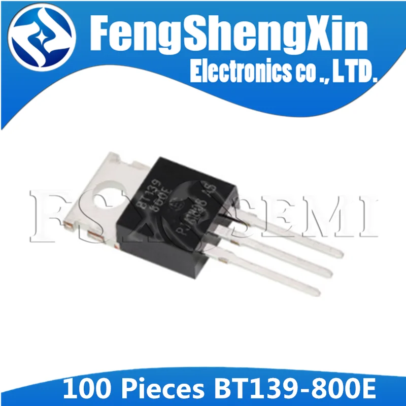 

100pcs/lot BT139-800E TO-220 BT139 TO220 BT139-800 Triacs