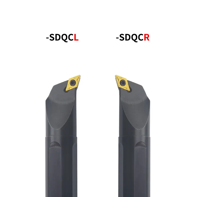 Imagem -03 - Interno Virando Ferramenta Titular Dcmt Carbide Insere Torno Bar Cnc Corte Ferramentas Set 1pc S12m-sdqcr07 S16q-sdqcr07 S20r-sdqcr07