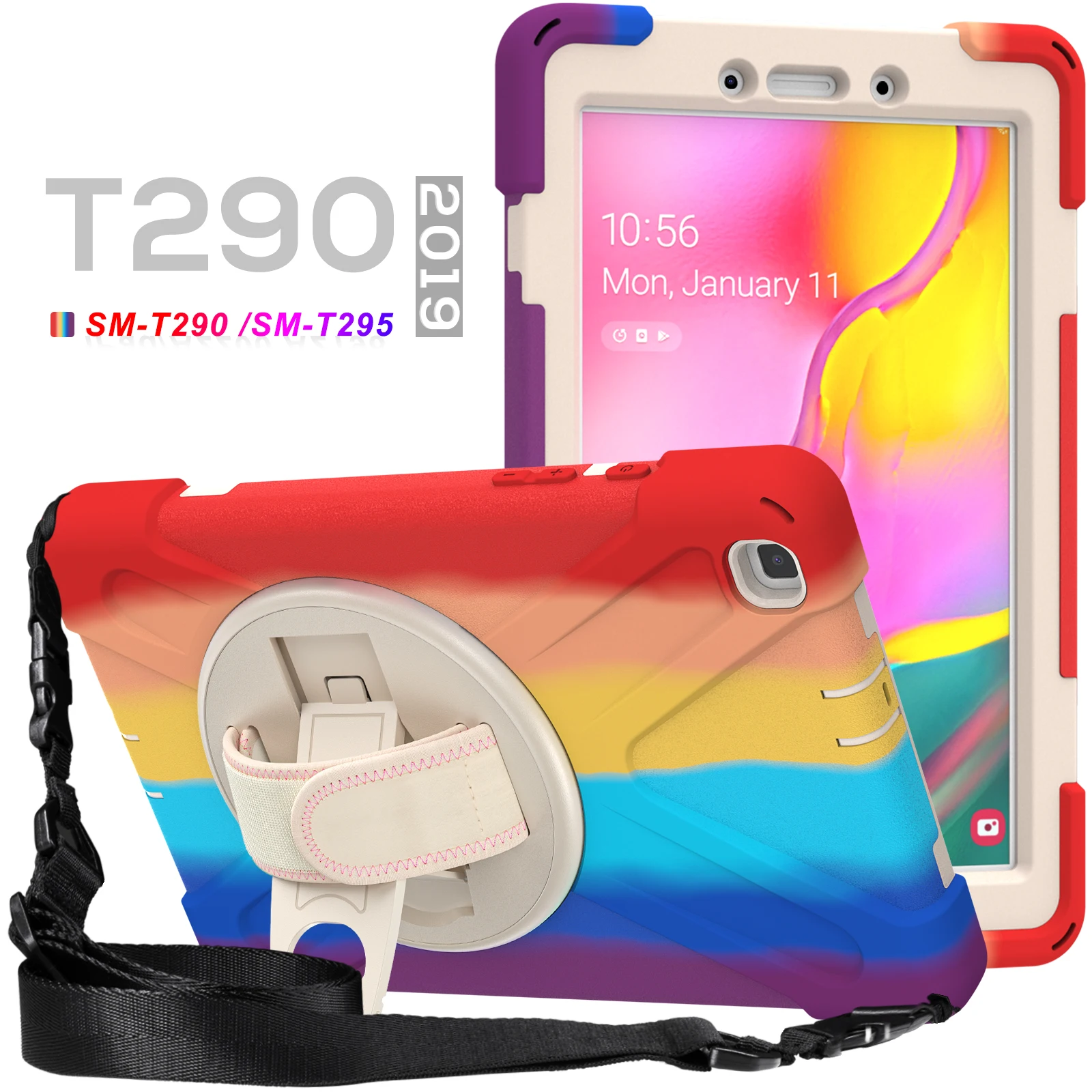 

Case For Samsung Galaxy Tab A SM-T290 SM-T295 2019 Tablet Cover Protective Tablet Case For Galaxy Tab A8.0 T290