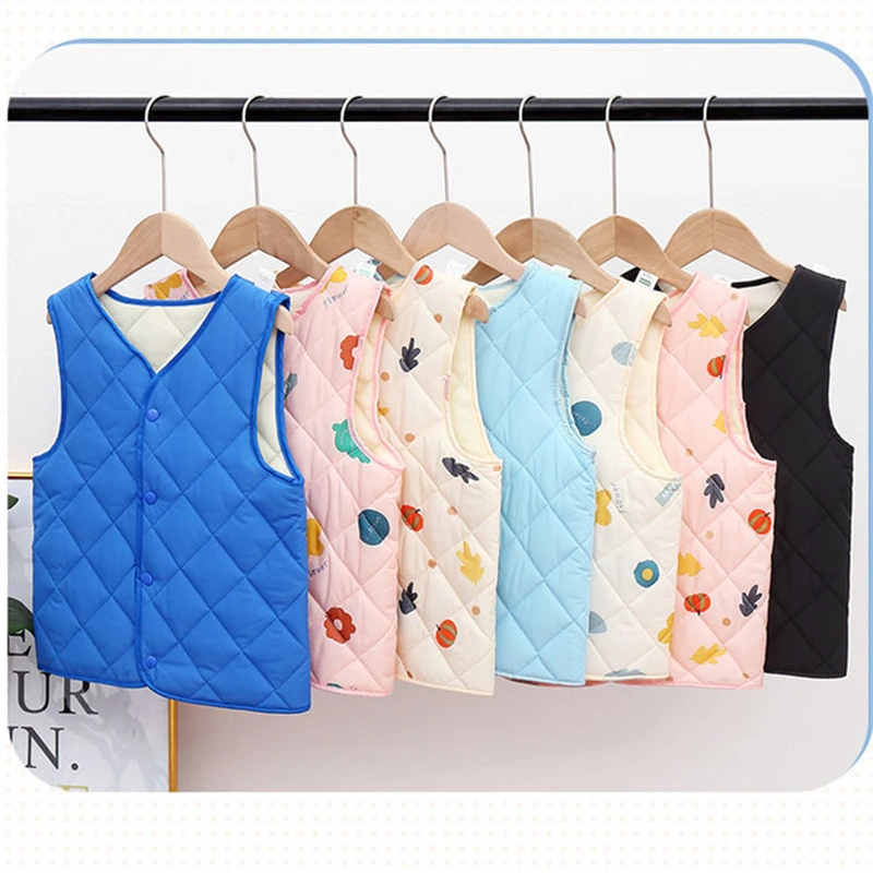 หวานพิมพ์เสื้อกั๊กเสื้อผ้าเด็ก - Baby Clothing Quality บทวิจารณ์และราคา