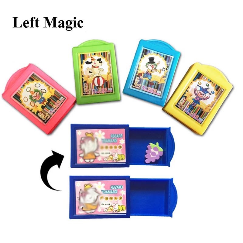 Magic Eraser Drawer Box Magic Tricks Surprise Box Close Up Street Stage  For Kids Puzzle Toys Illusion Accessories