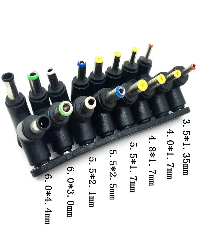 

1pc Universal Laptop DC Power Supply Adapter Connector Plug AC DC Jack Charger Power Adapter Conversion plug right angle