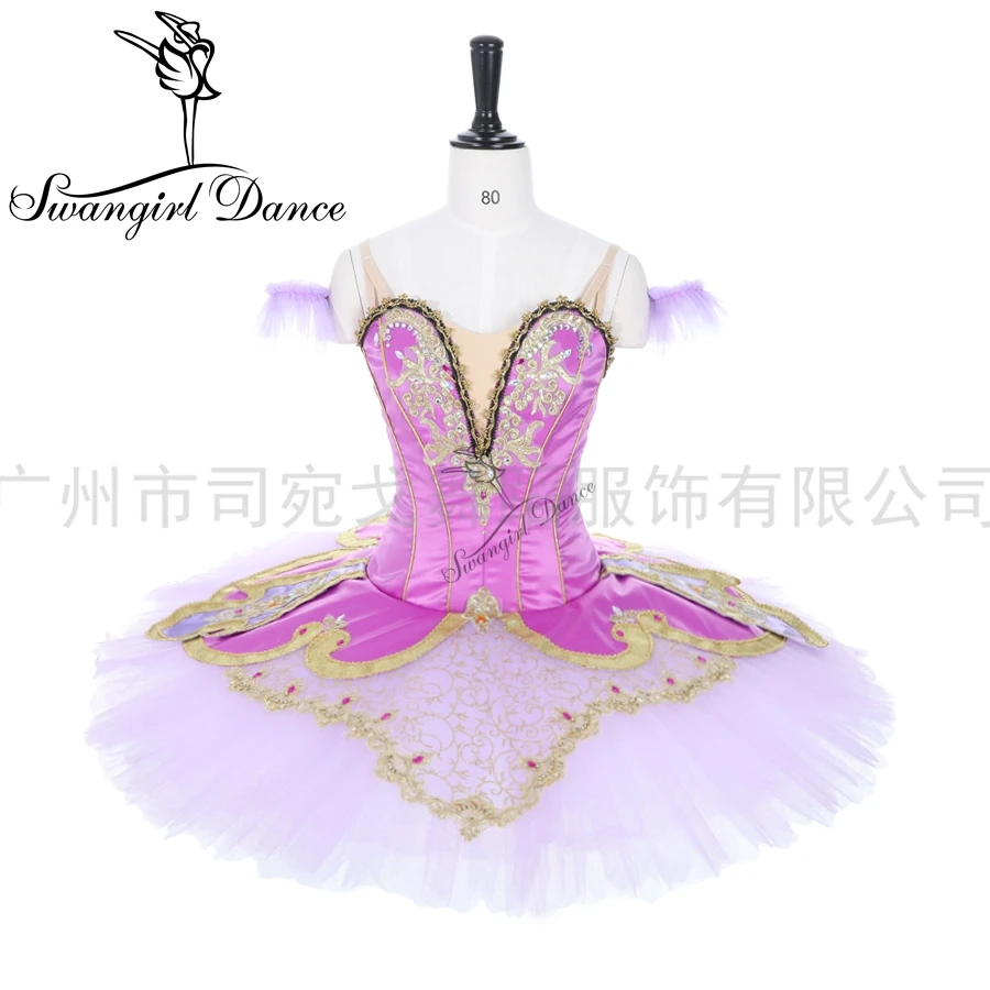 

Lilac Fairy professional tutu women performance competition ballet tutu stage costume pancake tutu BT2012B