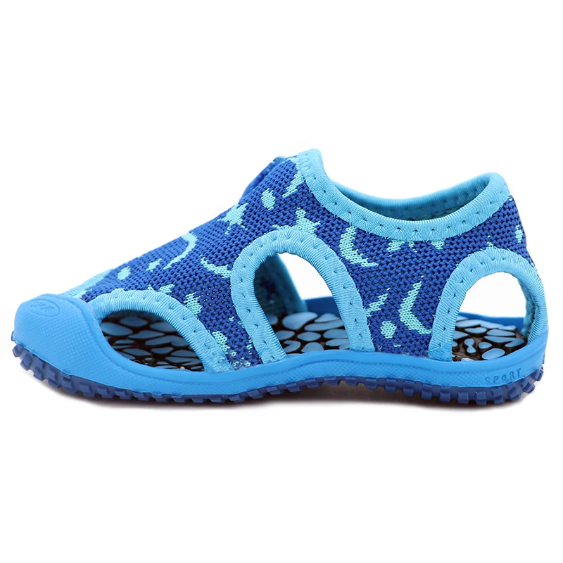 Cute eagle-Sandalias antideslizantes para niños y niñas, zapatos de camuflaje suave para la playa, descalzos, 2023
