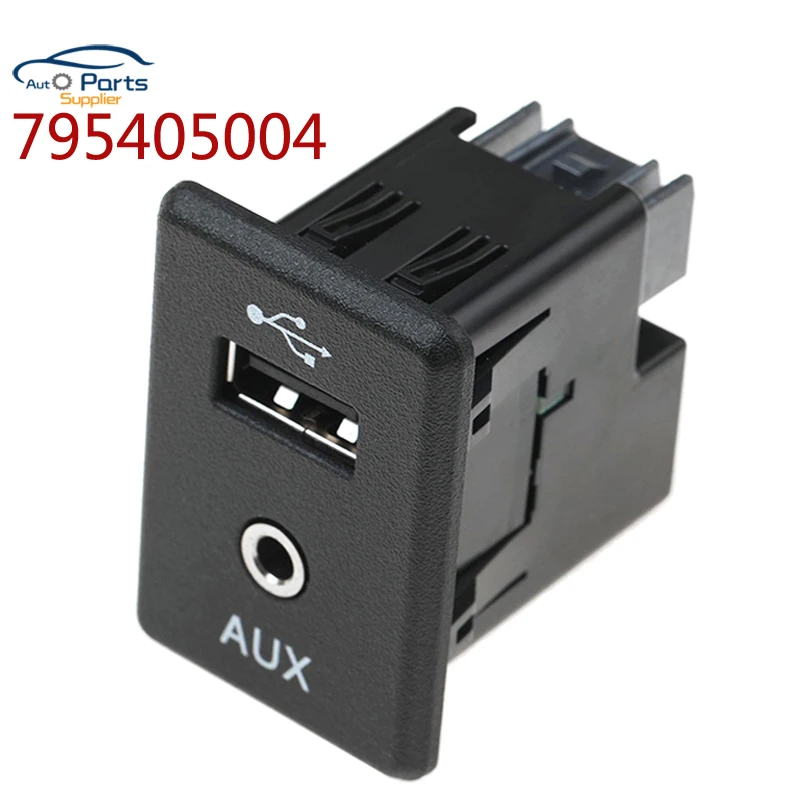 Nowy 795405004   Adapter portu USB AUX Odtwarzacz audio i gniazdo USB Do akcesoriów samochodowych Nissan 280234 BA0B