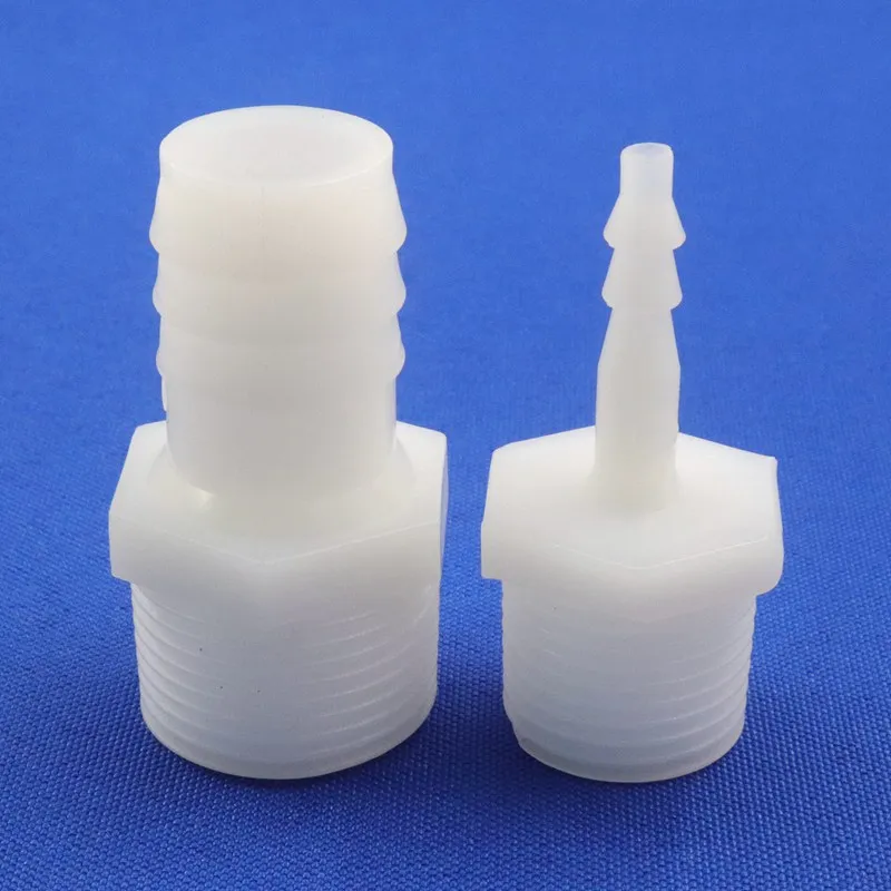 

200 ~ 5 шт. G1/2 дюйма, наружная резьба до 4 ~ 20 мм, пищевой класс, PE, прямые разъемы, аквариум, емкость для рыбок, воздуха, стандартные соединения шланга