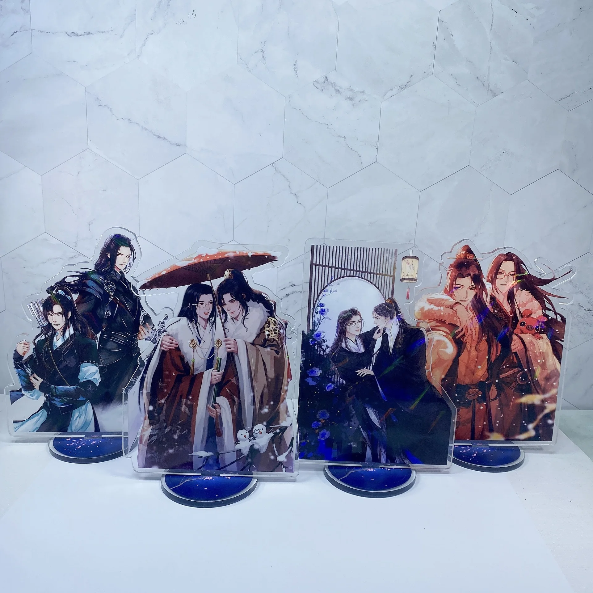 Sha Po Lang sacerdote Gu Yun Chang Geng BL Anime acrilico Stand Figure Action Model Plate regali Cosplay