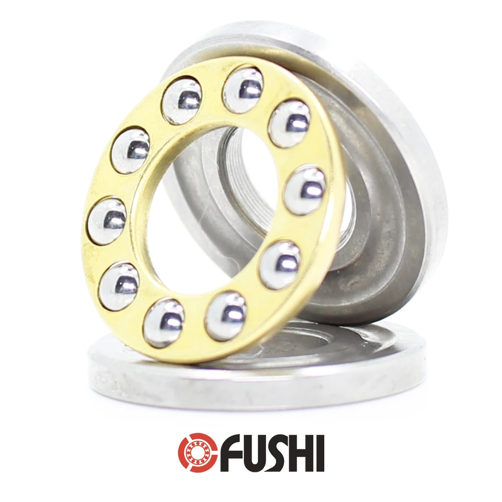 F6-14M Bearing 6*14*5 mm ( 10PCS ) ABEC-1 Miniature F6 14 M Thrust Axial F6 14M Ball Bearings With Grooved Raceway