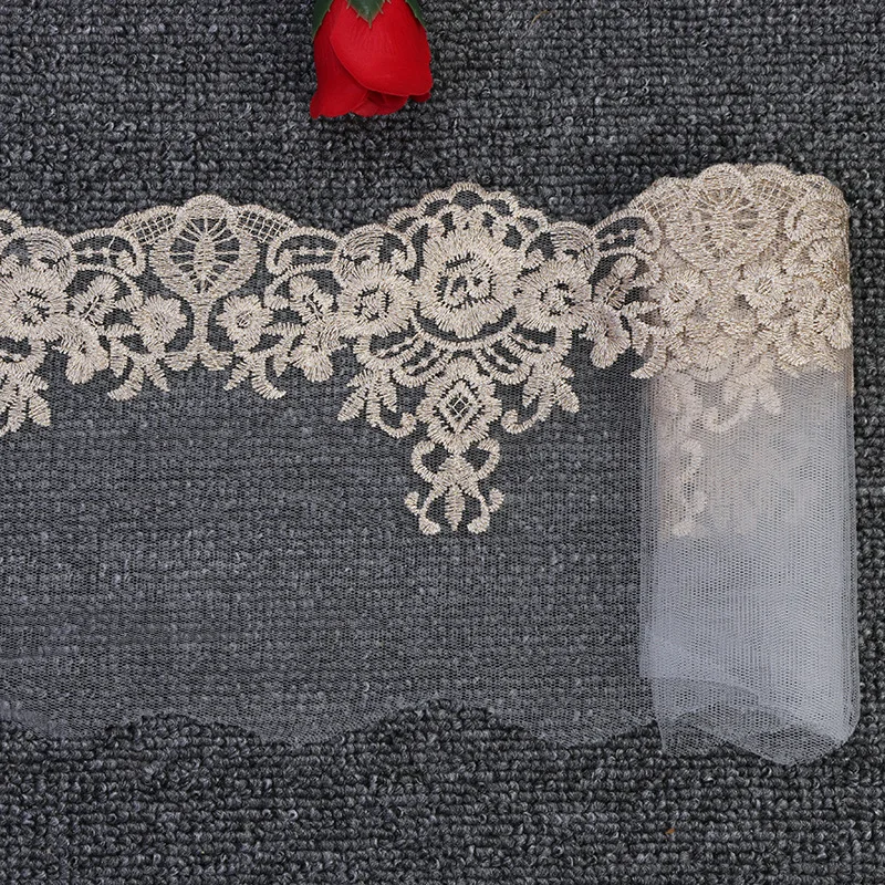 30-ヤード-17-センチメートルリボン結婚式のアップリケゴールデン刺繍レーストリムカーテンテーブルクロス本カバーブライダル-diy-衣類アクセサリー