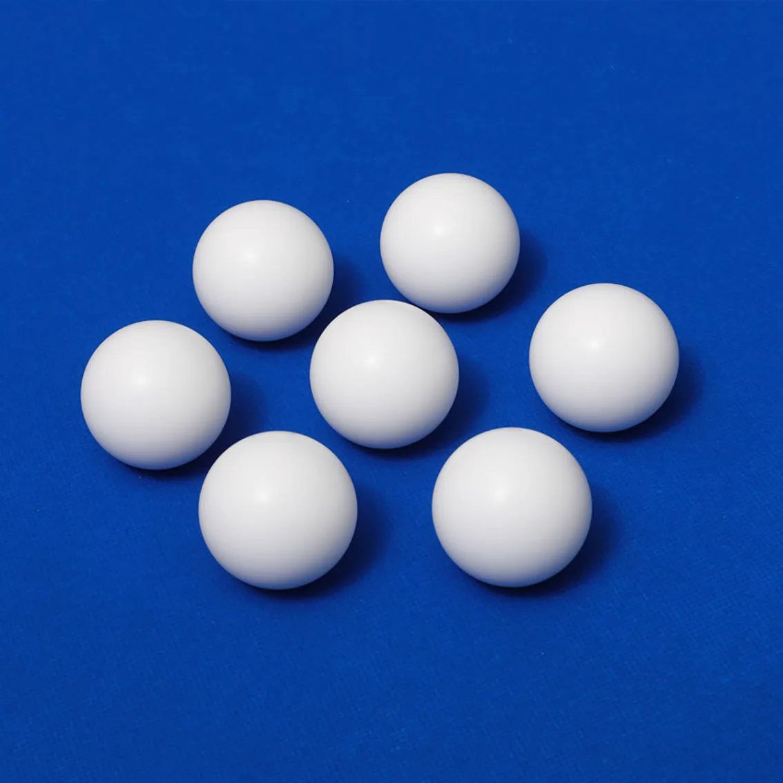 Chất Rắn Màu Trắng POM Bóng Đường Kính Hạt 2Mm 3Mm 3.175Mm 7Mm 9.525Mm-40Mm 44.45mm Nhựa Polyformaldehyde Trơn Bóng