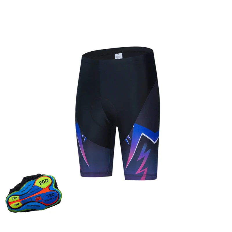 Quick Drying Breathable Anti UV Bicycle Pants Mountain Bike Clothing Men\'s Cycling Shorts With Gel 20D Padded The New Fashion