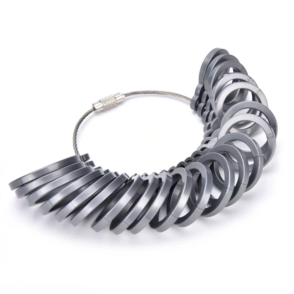 21 Stks/set Ring Sizer Finger Sizing Meetstok Plastic Ringen Doorn Ons Size Sieraden Tool Apparatuur
