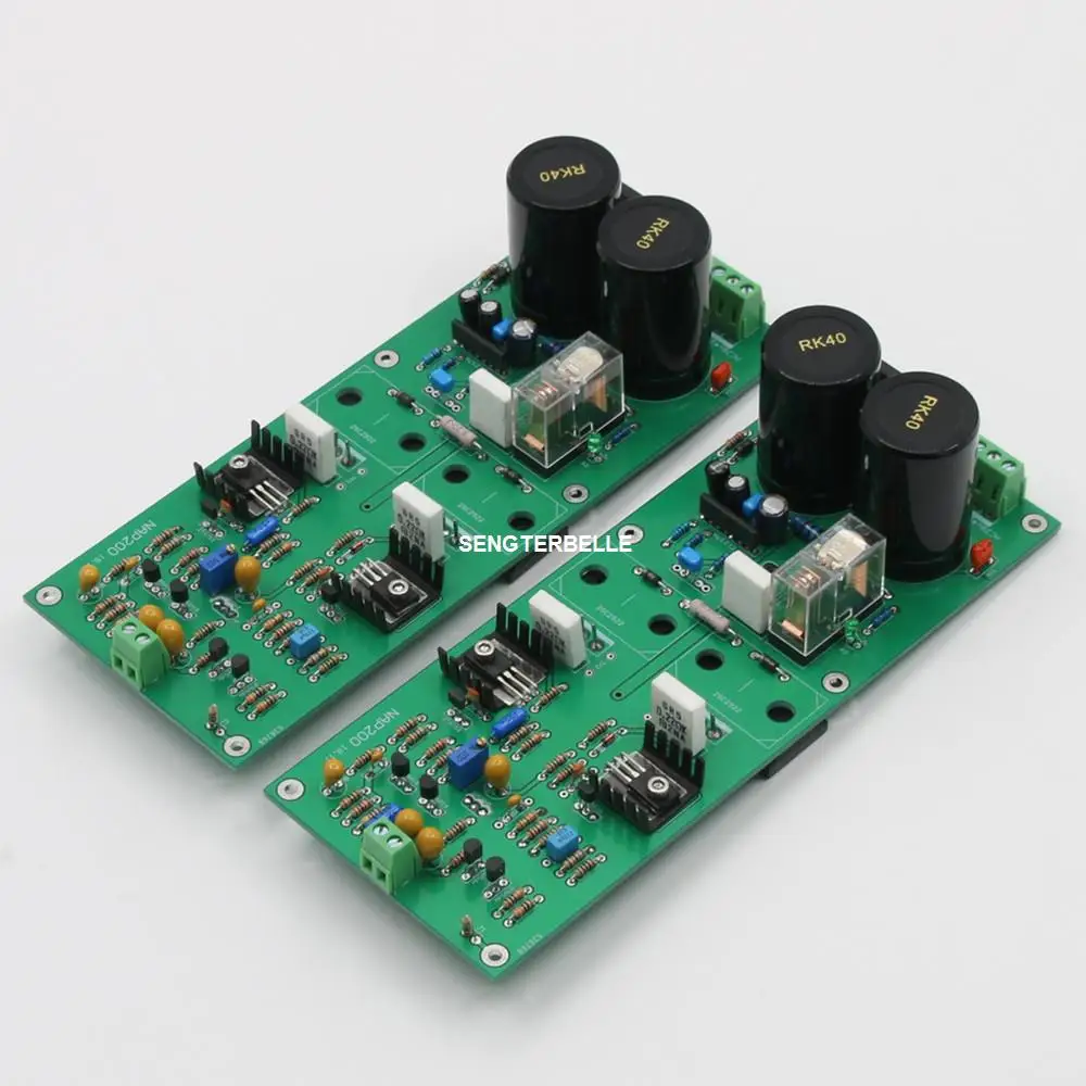 

Assembled Hifi Stereo NAP200 Power Amplifier Board 75W +75W Refer NAIM Circuit