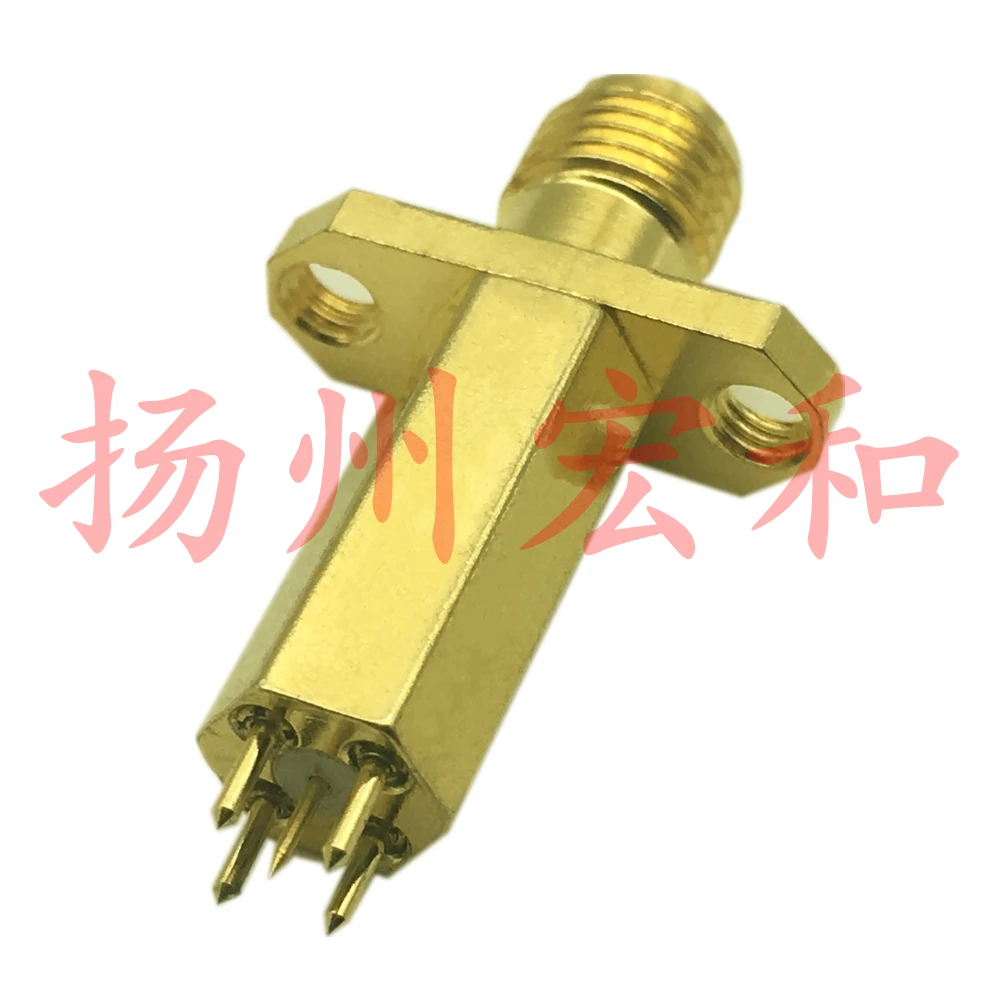 1605J 5-pin Plum Blossom Probe High Frequency RF  Test Head SMA Female Five-core Plum Blossom Needle Signal K-50L-Q-G