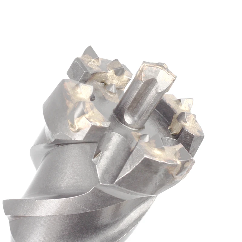 SDS MAX 35-80mm Hartmetall-Lochsäge Elektrischer Hohlkernbohrer Schaft 500mm Zement Stein Beton Wand Klimaanlage – Detail 13