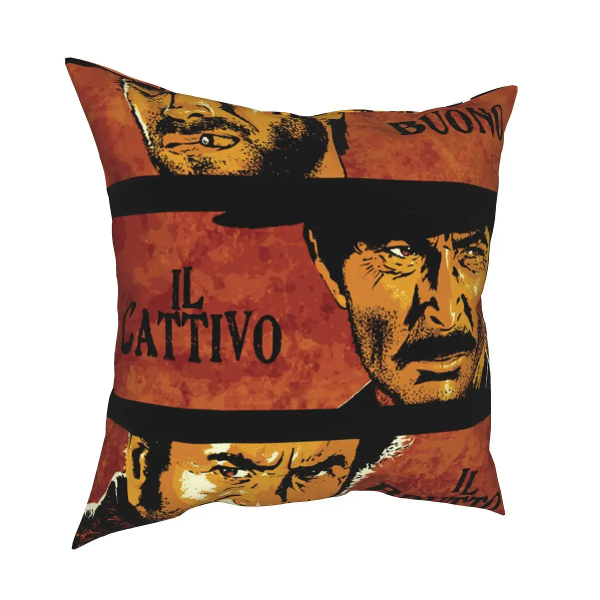 

The Good The Bad And The Ugly Pillow Case Decoration Cushions Throw Pillow for Home Polyester Double-sided Printing Novelty