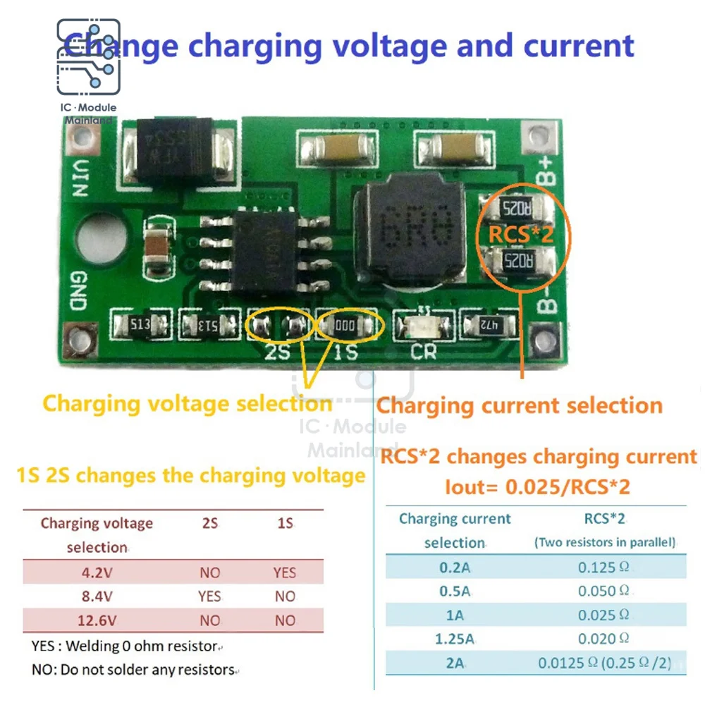 DC 5-23V Multi-Cell Version 18650 Lithium Battery Chargering Board 1S 2S 3S for Li ion Cell Solar Portable Device Charger Module