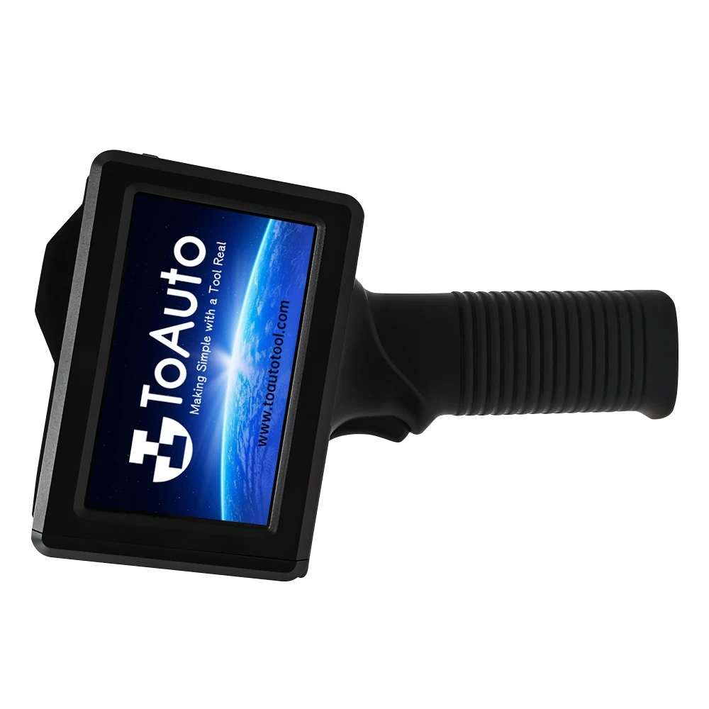 แบบพกพา Handheld Thermal Inkjet เครื่องพิมพ์ตลับหมึกสีดำสำหรับ12.7มม.QR รหัสแบทช์ตัวแปรวันที่หมายเลขโลโก้