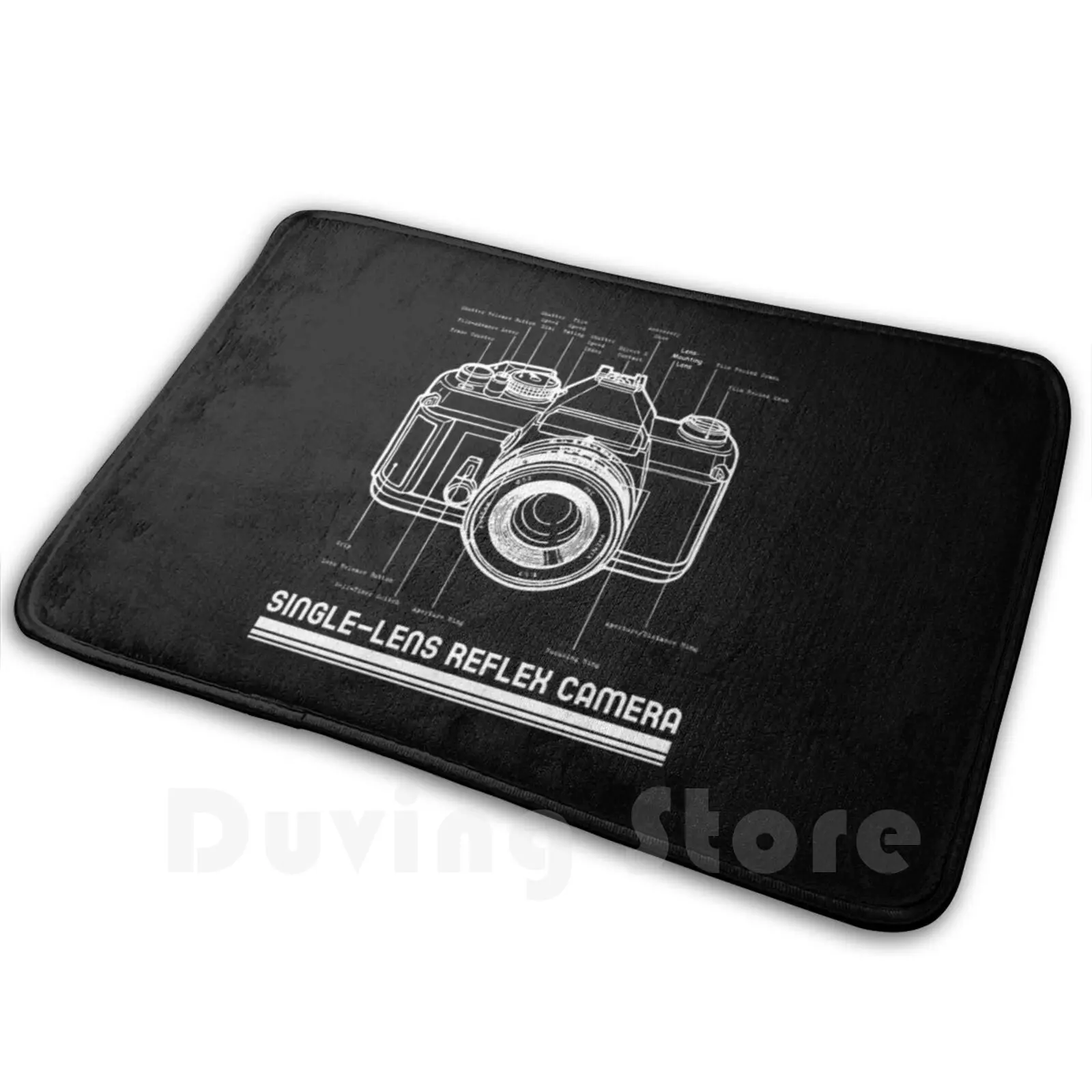 Single-Lens Reflex Camera Mat Rug Carpet Anti-Slip Floor Mats Bedroom Camera Photographer Foto Snap Shooter Shooting Film