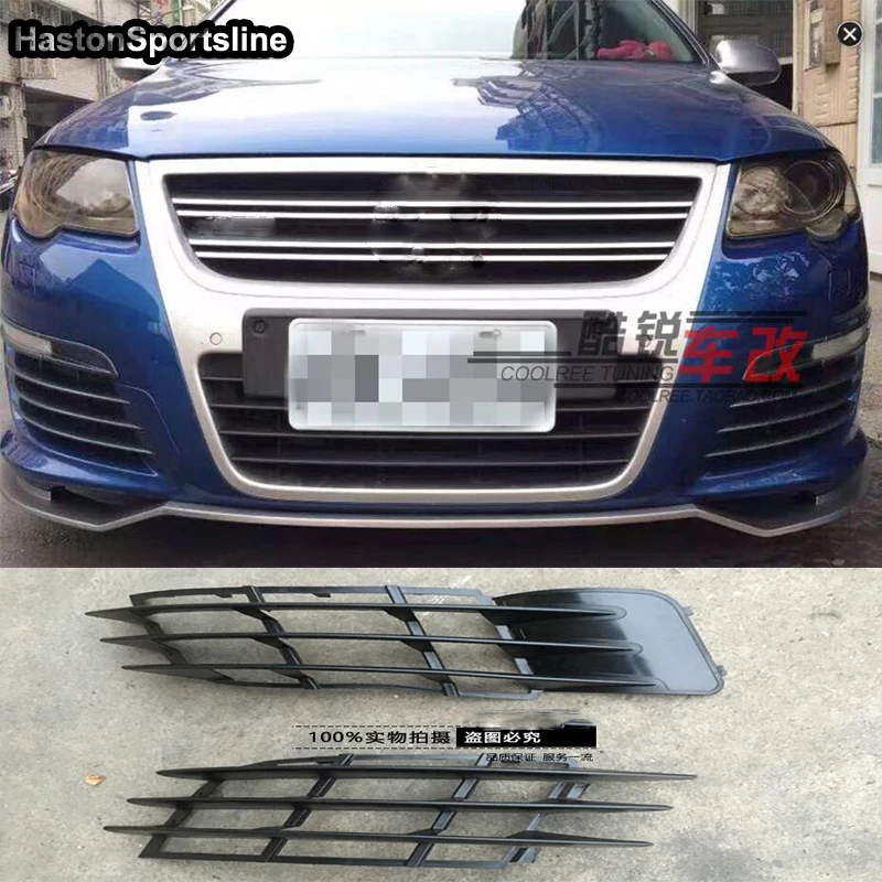 Dla Volkswagen Passat R36 osłona przedniego światła przeciwmgielnego lampa przeciwmgielna tapicerka Grille Grill 2006-2010