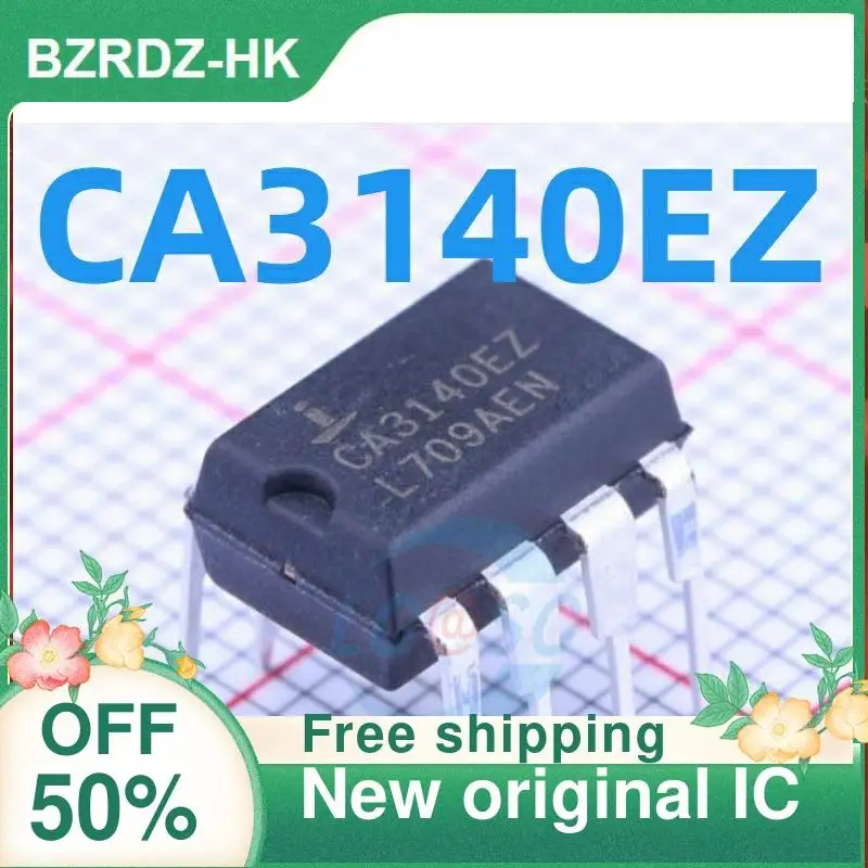 CA3140EZ DIP-8 IC ، جديدة ومبتكرة ، 10 قطعة