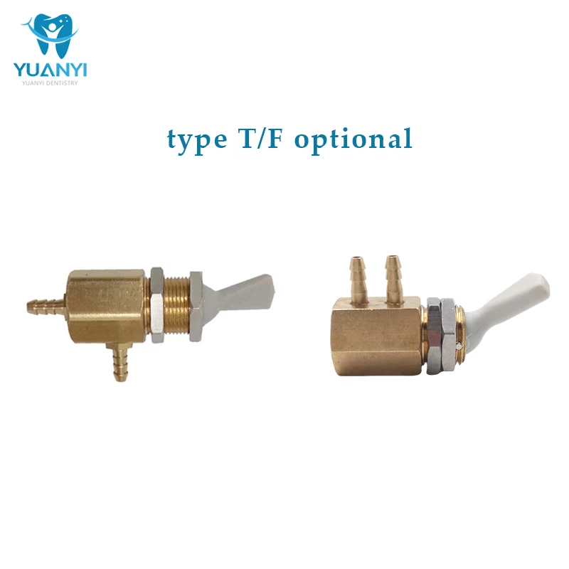 1 sztuk fotel dentystyczny całkowity przełącznik powietrza fotel dentystyczny materiały akcesoria główny przełącznik powietrza przełącznik zaworu powietrza 3mm 5mm złącze