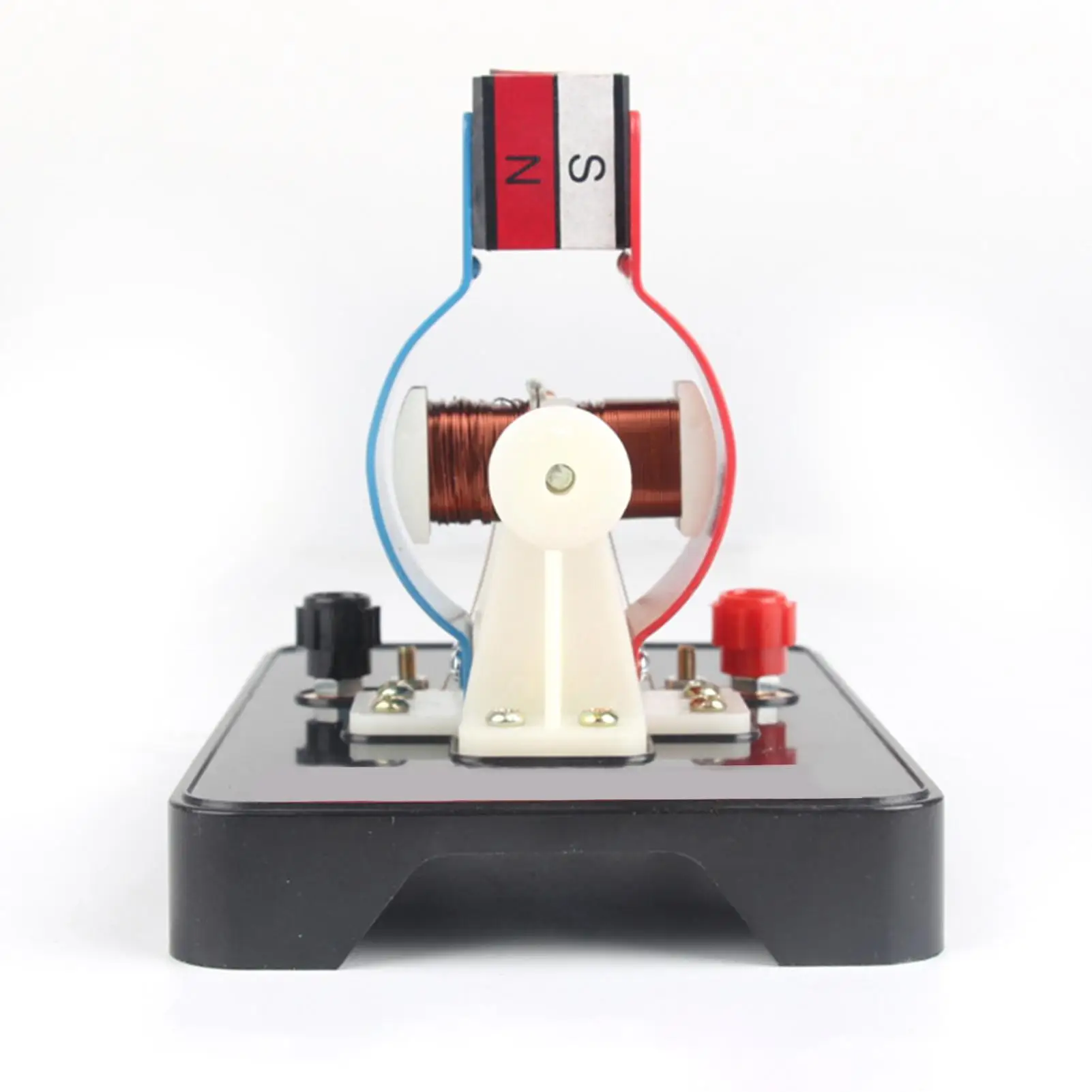 Permanent Magnet DC Small Motor Model Physics Experiment Instrument with Disassembly Wires Tool Physical Electric Motor Working