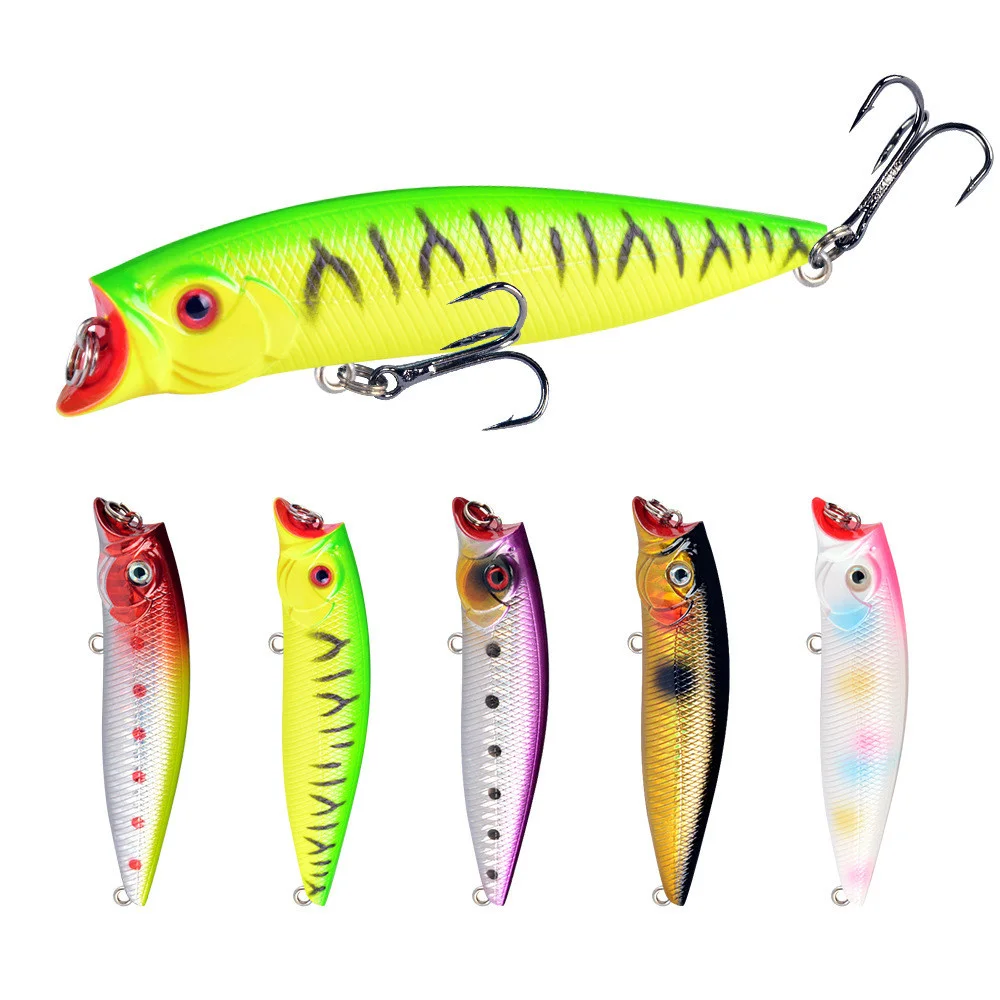 Popper flotante Wobbler duro – Señuelo para pesca - imagen 3