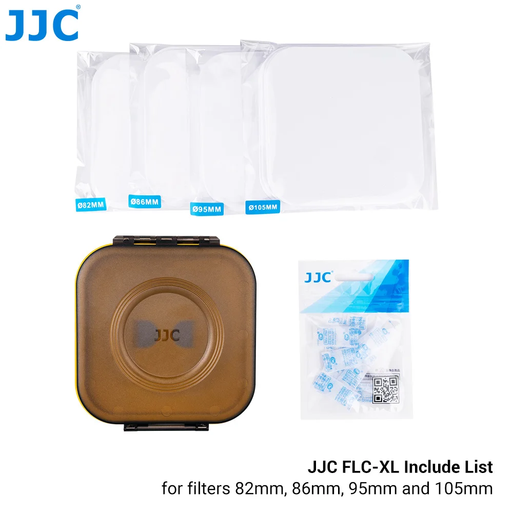 Jc Lens Filter Case Voor 82Mm 86Mm 95Mm 105Mm Vochtwerende Waterbestendig Uv Nd Cpl Filter Opslaghouder Zakje Box W Pakkingen - afbeelding 1